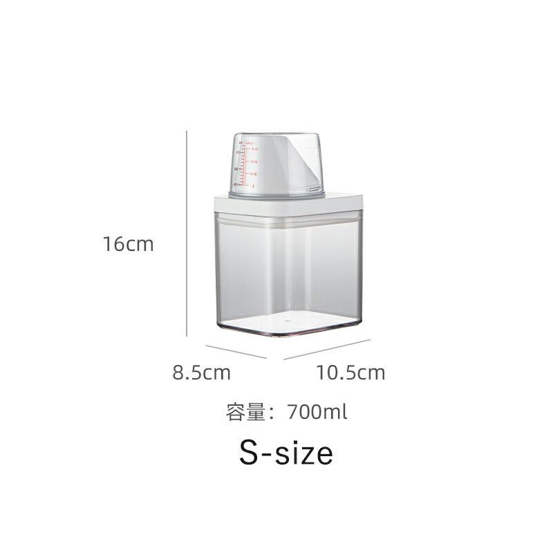送料無料 ランドリーボトル 詰め替えボトル 700ml 1100ml 洗濯洗剤 柔軟剤 ディスペンサー 計量付き 洗剤容器 シンプル おしゃれ 北欧 詰め替え用ボトル 洗面所 |  | 12