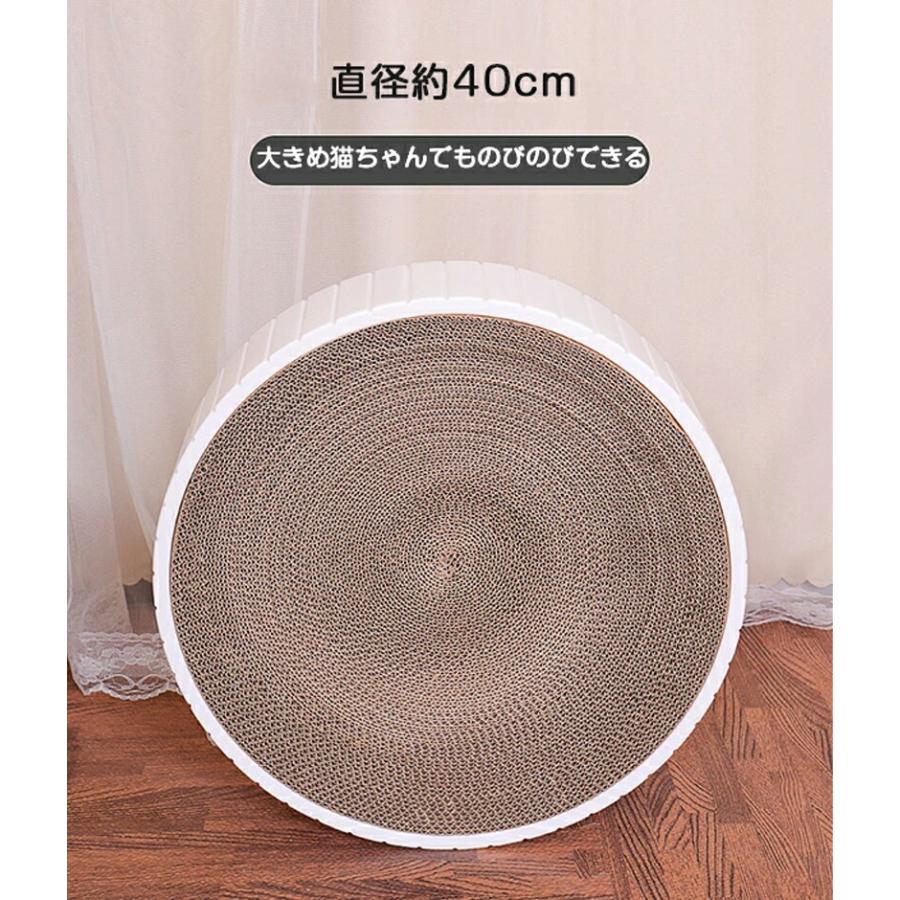 猫 爪とぎ ベッド 段ボール 円形 丸型 おしゃれ 爪とぎ兼用 キャットベッド 高密度ダンボール 寝床 ストレス解消 家具傷防止 運動不足対策 四季対応 猫用品 |  | 05