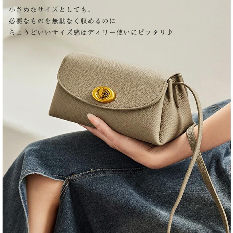 本革 ミニショルダーバッグ レディース 斜めがけ 小さめ 軽量 肩掛け レザー 上品 きれいめ 大人 おしゃれ かわいい カジュアル