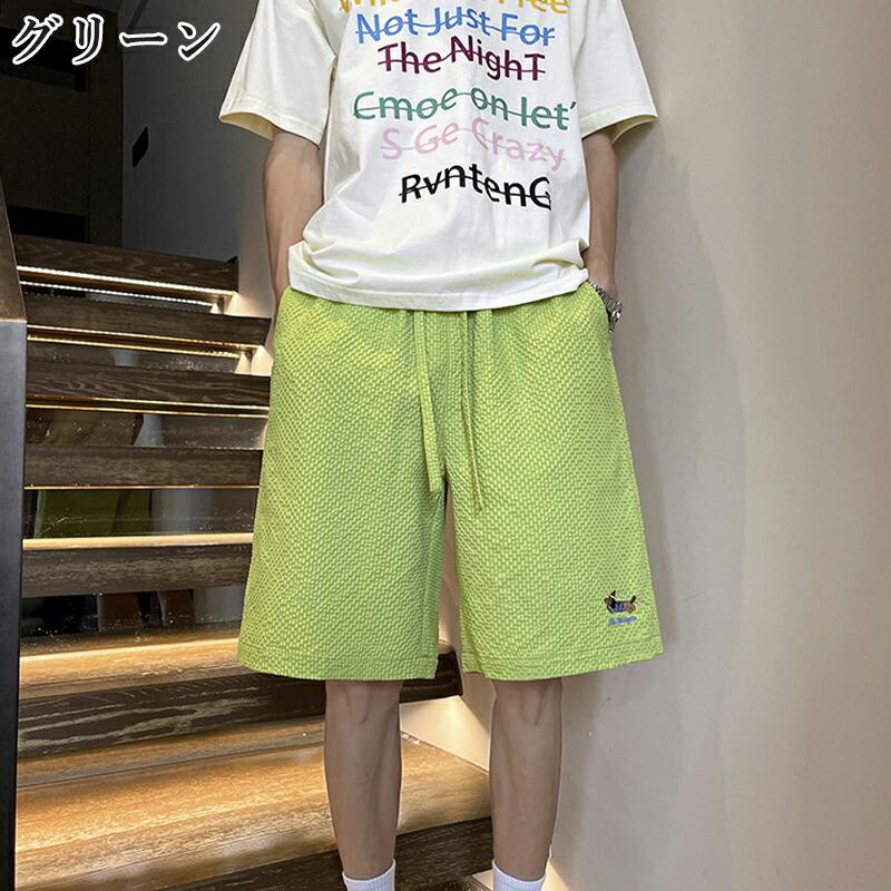 メンズ ハーフパンツ 接触冷感 ショートパンツ 夏用 ストレッチ 吸水速乾 ドライ イージーパンツ 無地 短パン 大きいサイズ M-5XL 父の日 ギフト |  | 04