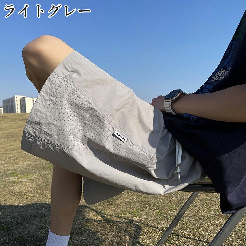 メンズ ハーフパンツ 接触冷感 ショートパンツ 夏用 ストレッチ 吸水速乾 ドライ イージーパンツ 短パン 大きいサイズ M-5XL 父の日 ギフト |  | 04