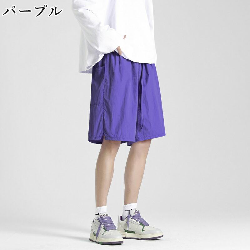 メンズ ハーフパンツ 接触冷感 ショートパンツ 夏用 ストレッチ 吸水速乾 ドライ イージーパンツ 短パン 無地 全13色 大きいサイズ M-3XL 父の日 ギフト |  | 05
