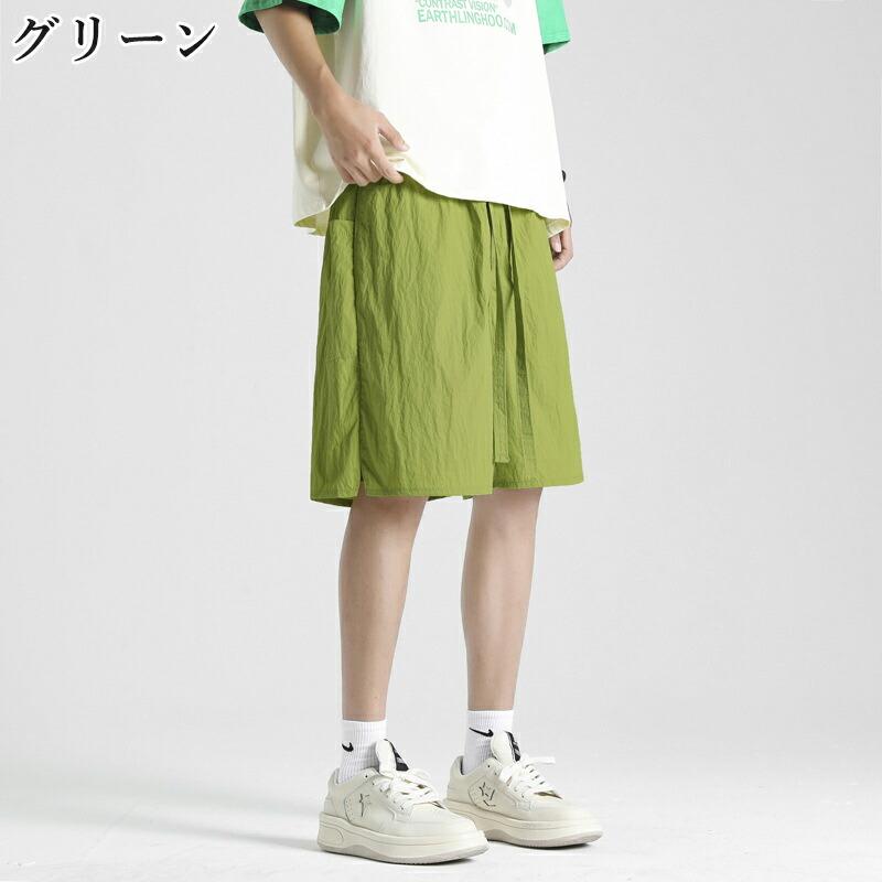 メンズ ハーフパンツ 接触冷感 ショートパンツ 夏用 ストレッチ 吸水速乾 ドライ イージーパンツ 短パン 無地 全13色 大きいサイズ M-3XL 父の日 ギフト |  | 10