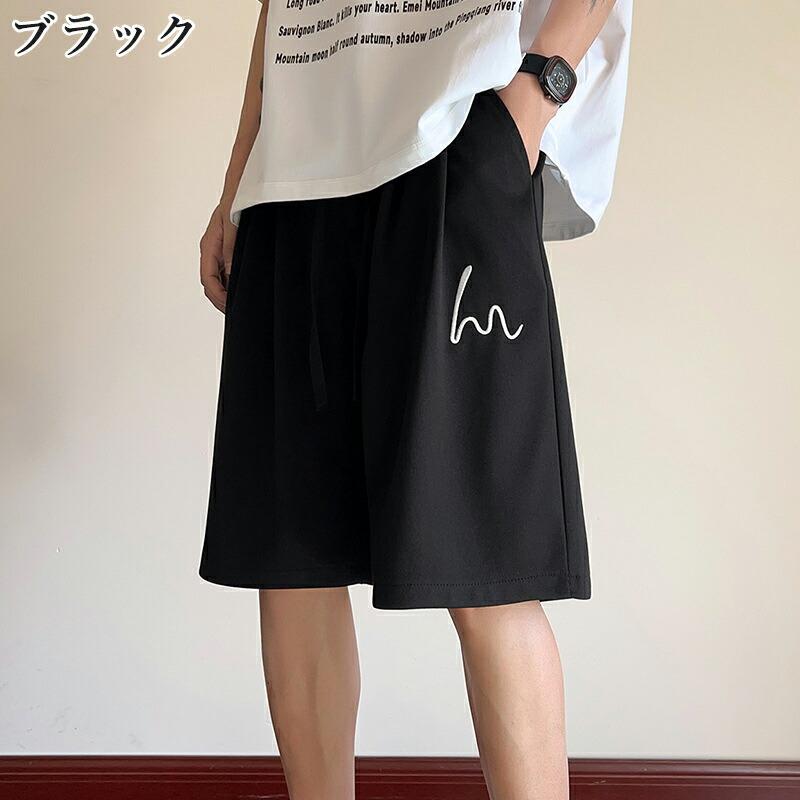 メンズ ハーフパンツ 接触冷感 ショートパンツ 夏用 ストレッチ 吸水速乾 ドライ カモフラージュ柄 イージーパンツ 短パン 大きいサイズ M-3XL ブラック |  | 01