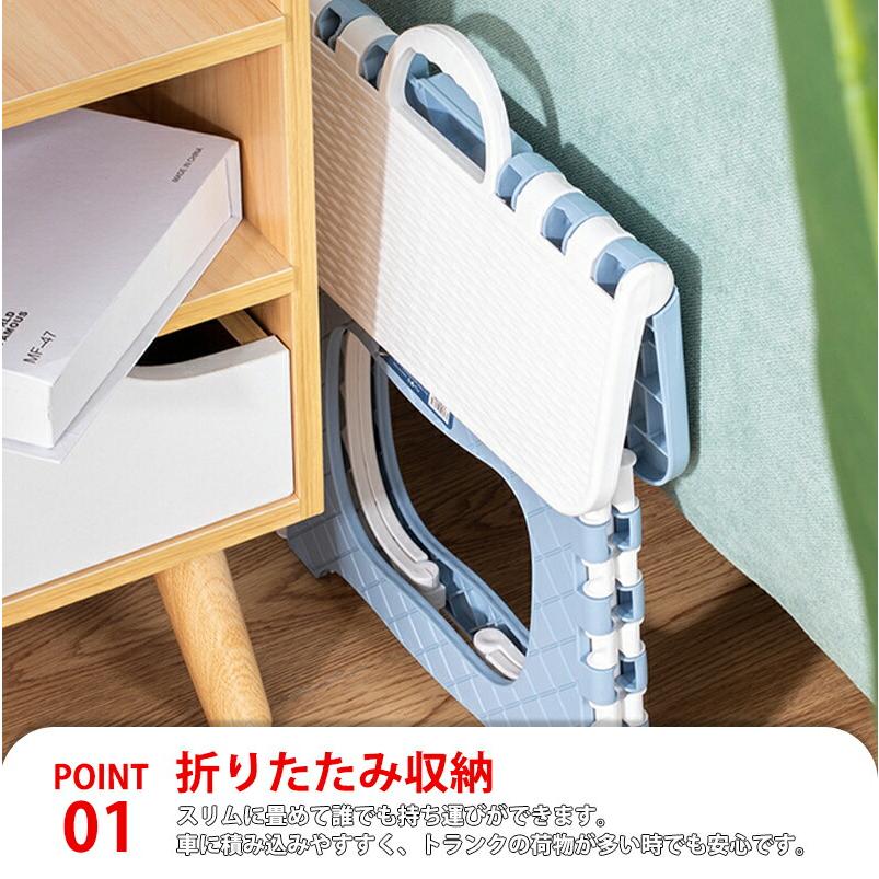 折りたたみチェア ミニ スツール コンパクト 踏み台 ステップスツール 子供用 軽量 アウトドア キャンプ ピクニック 運動会 海 公園 レジャー おしゃれ |  | 02