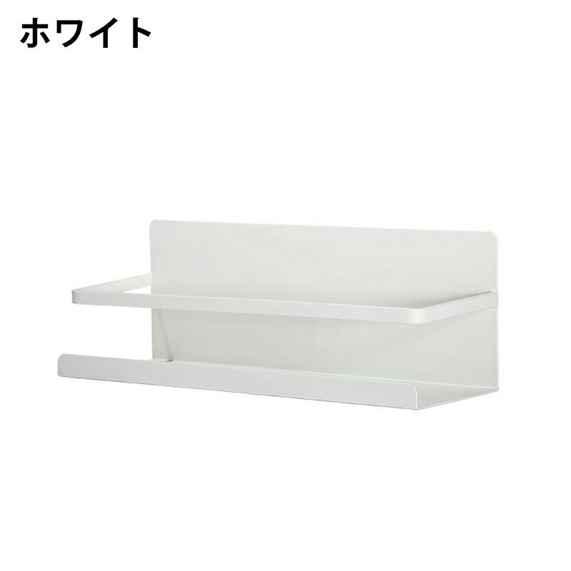 ウォールシェルフ マグネット収納 3タイプ バスラック 通気性 お風呂収納 浮かせる収納 簡単設置 シャンプーラック おもちゃバスケット 磁石 ホワイト ブラック |  | 02