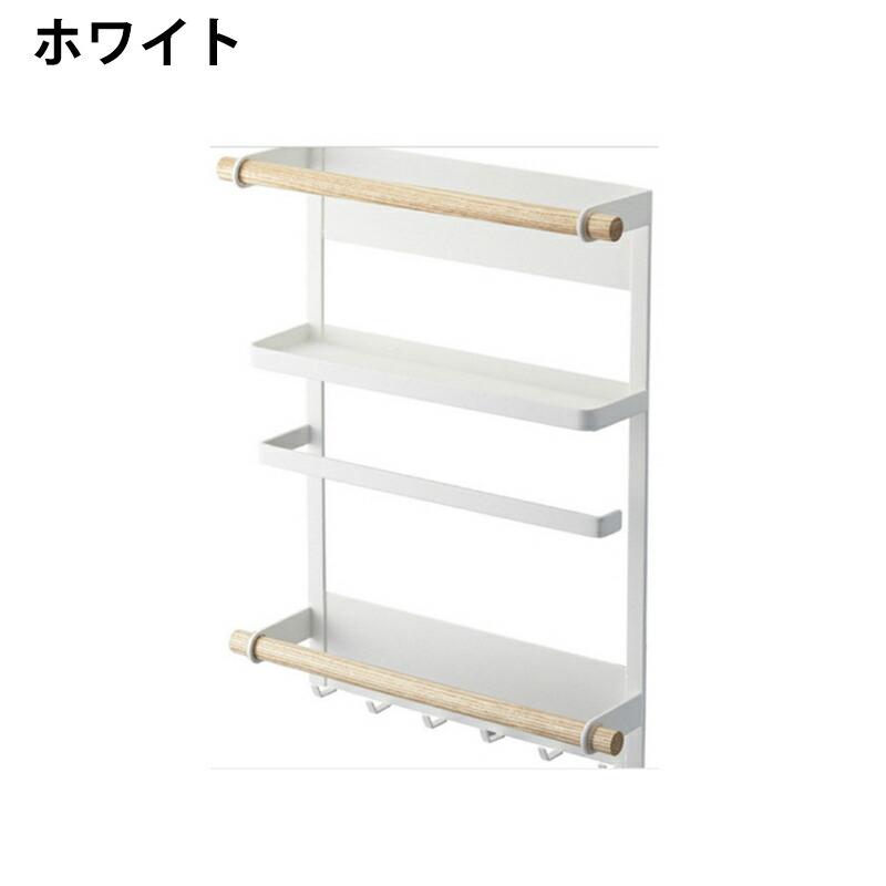 マグネット収納 バスラック 通気性 収納ラック お風呂収納 浮かせる収納 簡単設置 シャンプーラック おもちゃバスケット 浴室 磁石 ホワイト ブラック |  | 02