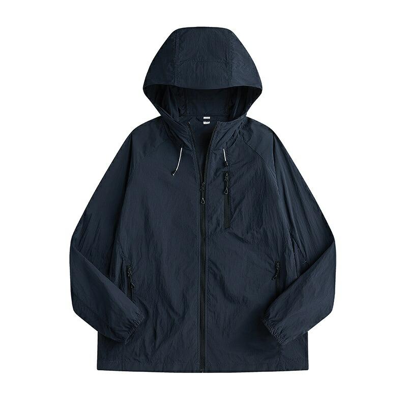 UVカットパーカー メンズ レディース 接触冷感 UPF50+ 軽量 薄手