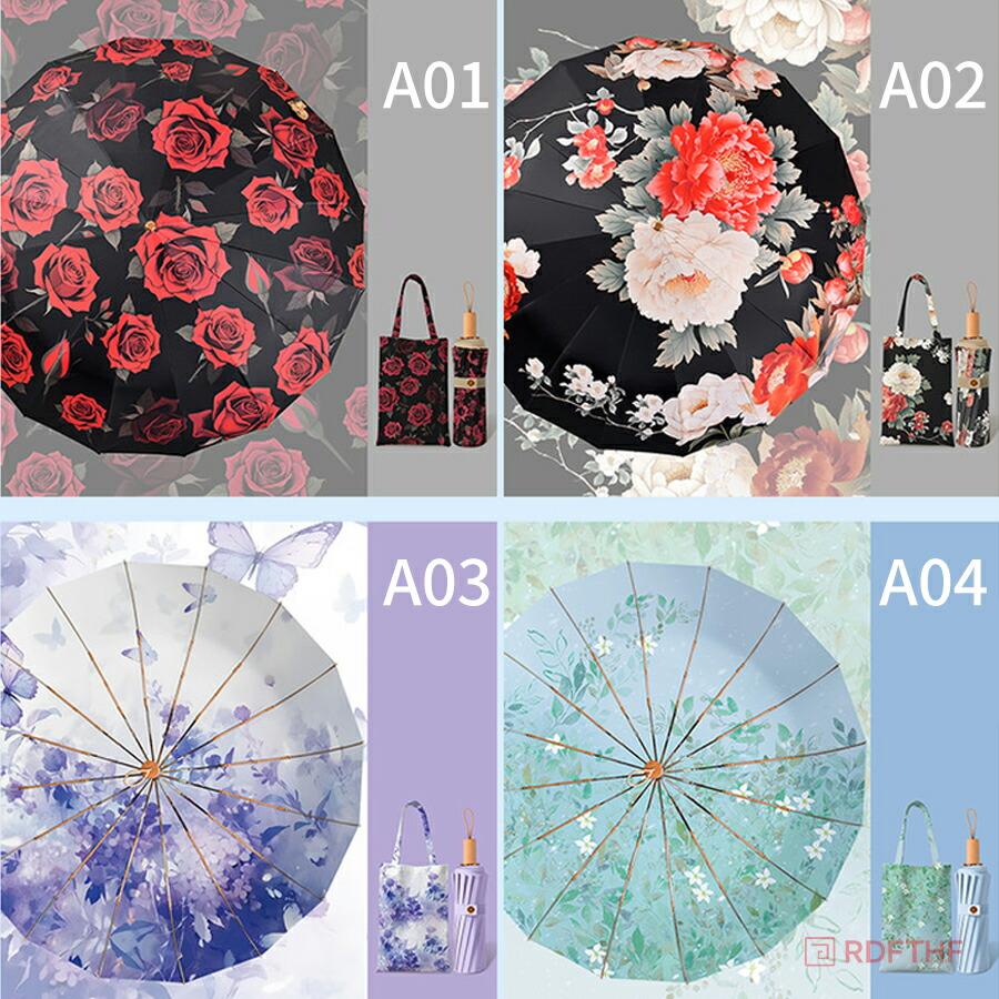 【美品】ChristianDior　3段折り傘　折りたたみ傘　雨傘　ブルー　花柄 晴雨兼用 折りたたみ傘 レディース UPF50+ 遮光 花柄 すずらん バラ 3