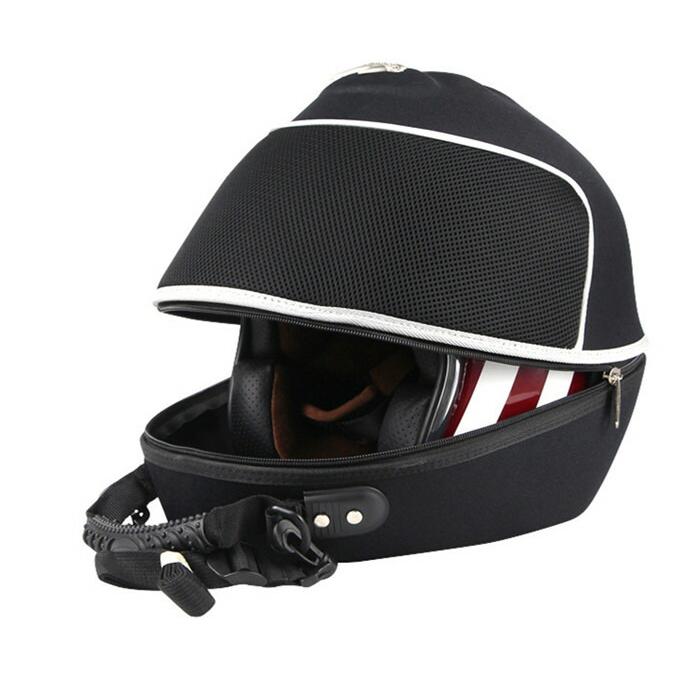 ヘルメットバッグ バイク用 大容量 防水 撥水加工 フルフェイス対応