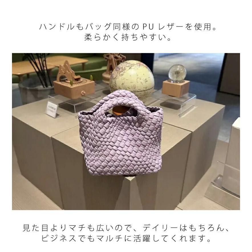 完売色！楽天4u 本革 イントレチャート ハンドバッグ 編み込み 編み込み トートバッグ レディース PUレザー イントレチャート風