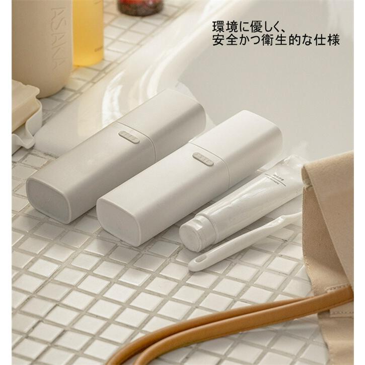 うがいコップ 旅行歯ブラシケース コップ 歯磨き 旅行コップ 携帯用歯ブラシケース 歯磨きコップ 歯ブラシ入れ 歯磨き粉入れ 化粧筆収納ボックス 収納 出張 旅行 |  | 10