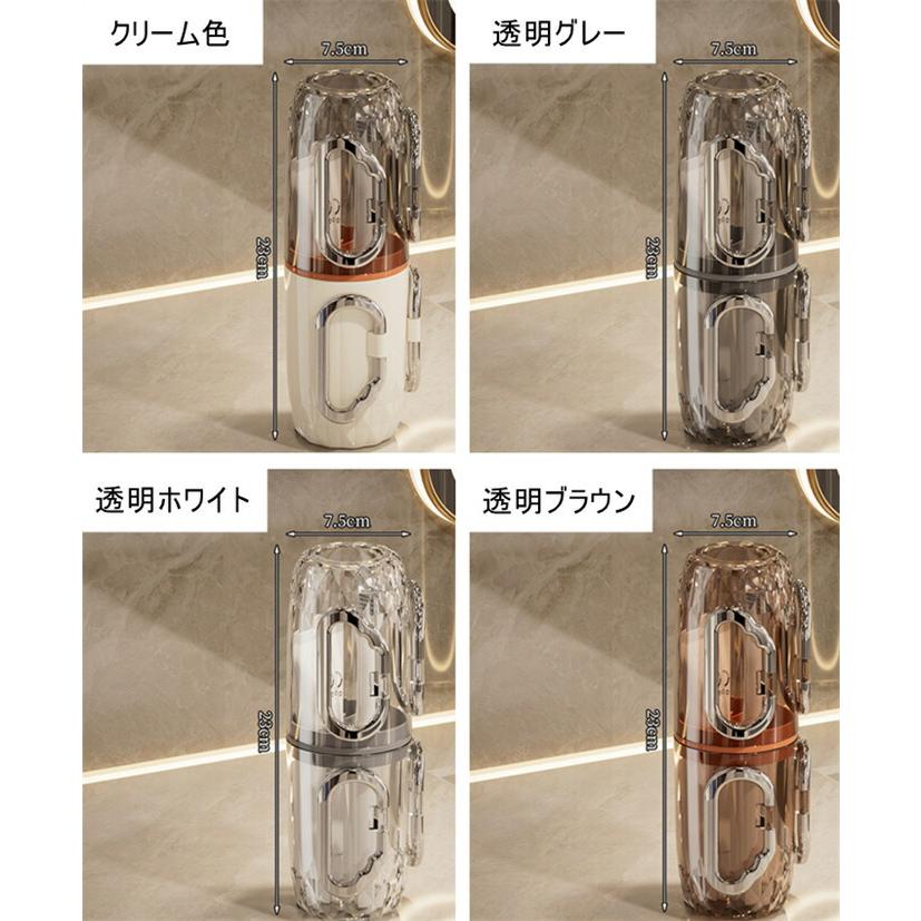 うがいコップ 旅行歯ブラシケース コップ 歯磨き 旅行コップ 携帯用歯ブラシケース 歯磨きコップ 歯ブラシ入れ 歯磨き粉入れ 持ちやすい 使いやすい 収納 出張 |  | 05