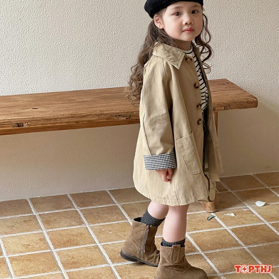 ジャケット キッズ 子供服 こども 女の子 男の子 兼用 トップス アウター コットン素材 長袖 肌触り抜群 ゆったりシルエット カジュアル シンプルデザイン 通学 |  | 03