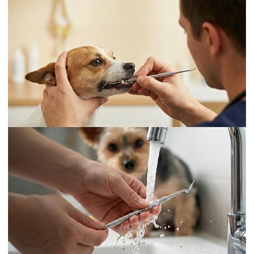 犬 歯ブラシ キレぴか 本植毛が強力洗浄  柔らかく歯茎に優しい 犬用 小型犬 歯みがき きれぴか キレピカ 犬の歯ブラシ 食品グレード 抗菌素材 強力洗浄 |  | 05