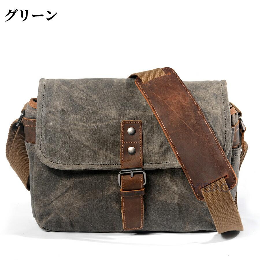 一眼レフ カメラバッグ ショルダーバッグ 一眼レフ ショルダー 帆布 レディース メンズ レディース ショルダー 一眼・レンズ収納対応 多機能 大容量 撥水加工 |  | 03