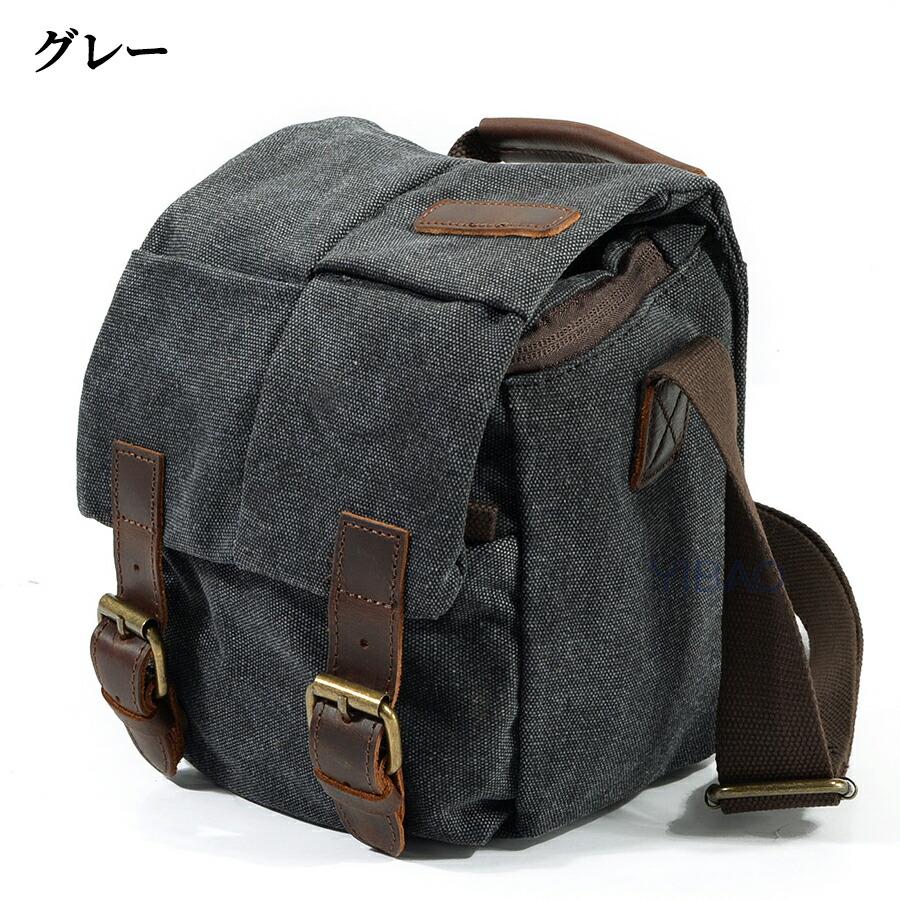 一眼レフ カメラバッグ ショルダー レディース メンズ 17*12*20CM 仕切り付き レンズ収納対応 カメラケース 一眼レフカメラバッグ おしゃれ 女子 初心者向け |  | 03