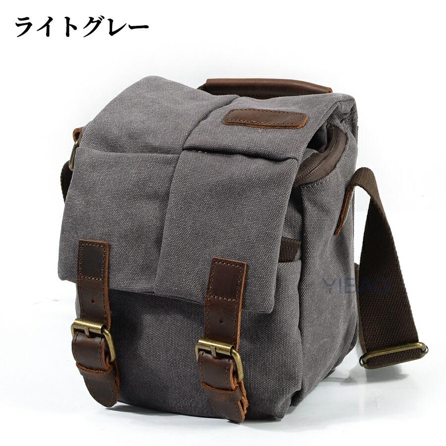 一眼レフ カメラバッグ ショルダー レディース メンズ 17*12*20CM 仕切り付き レンズ収納対応 カメラケース 一眼レフカメラバッグ おしゃれ 女子 初心者向け |  | 02