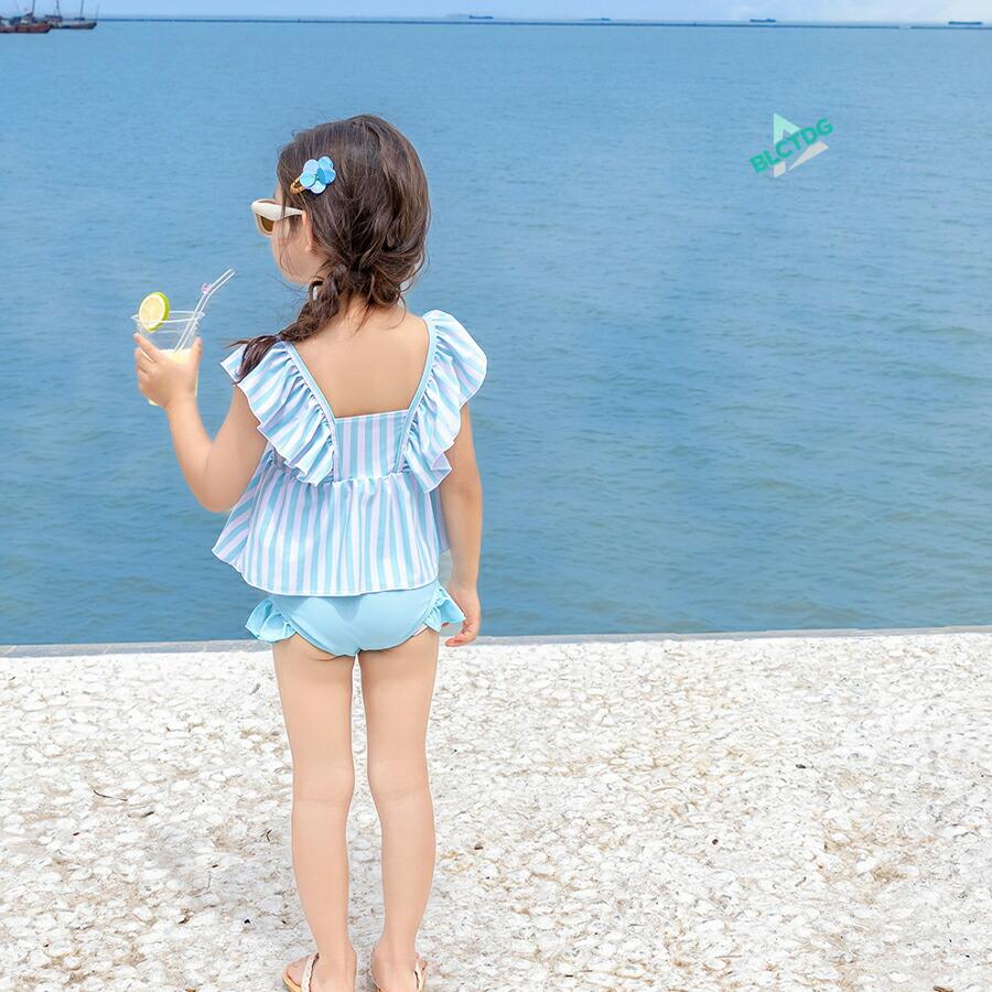 女の子 セパレート 水着 キッズ セパレート キッズ水着 タンキニ トップス ショートパンツ スクール水着 2点セット フリル  ドット 幼稚園 保育園 リゾート |  | 16