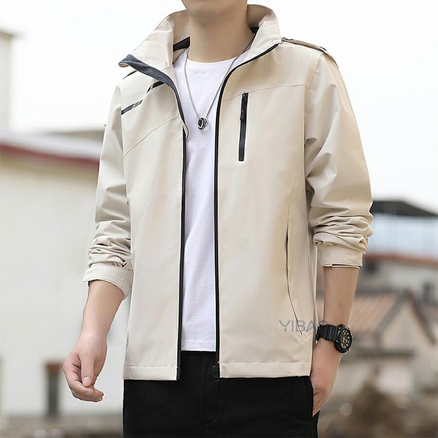 ウィンドブレーカー メンズ マウンテンパーカー 春服 春 撥水 耐汚 防風防寒 ウインドブレーカー  薄手 ジャンパー マウンテンジャケット ブルゾン アウター |  | 06