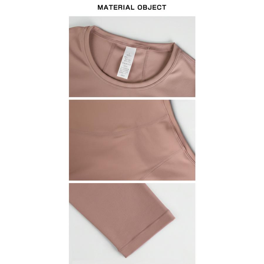 ヨガウェア トップス 長袖 tシャツ レディース 速乾 吸汗 ストレッチ バックシャン スポーツウェア ジムウェア シャツ ウォーキングトレーニング ランニング |  | 14