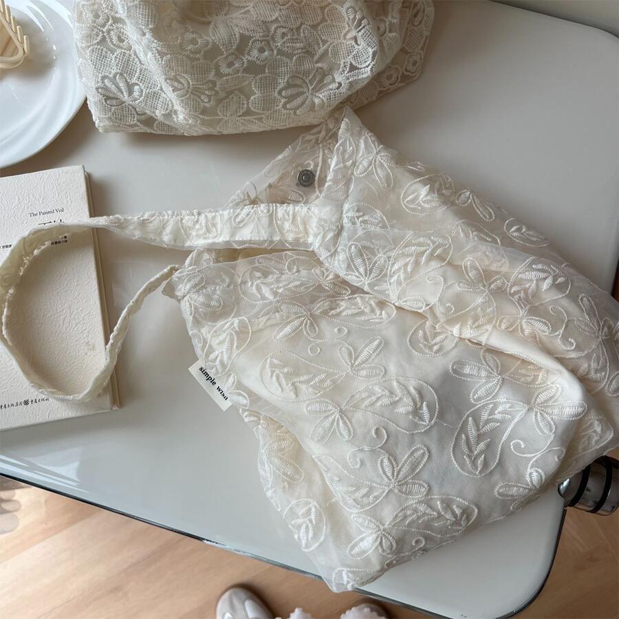 ショルダーバッグ フランスレース刺繍糸 トートバッグ  ワンショルダー バック ハンドバッグ レディースバッグ ピクニックバッグ 通勤バッグ 通学 軽量バッグ |  | 04