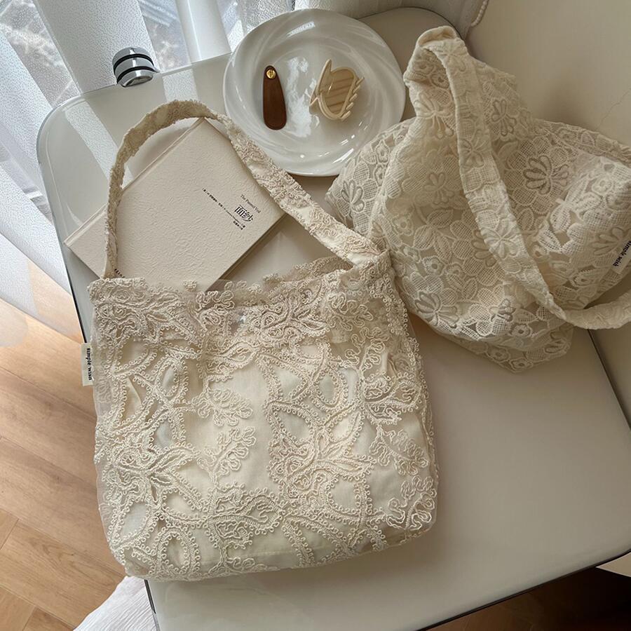 ショルダーバッグ フランスレース刺繍糸 トートバッグ  ワンショルダー バック ハンドバッグ レディースバッグ ピクニックバッグ 通勤バッグ 通学 軽量バッグ |  | 06
