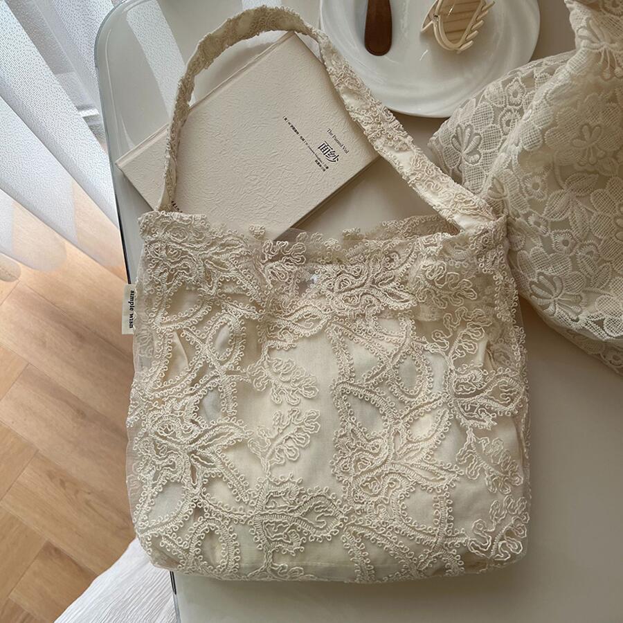 ショルダーバッグ フランスレース刺繍糸 トートバッグ  ワンショルダー バック ハンドバッグ レディースバッグ ピクニックバッグ 通勤バッグ 通学 軽量バッグ |  | 08