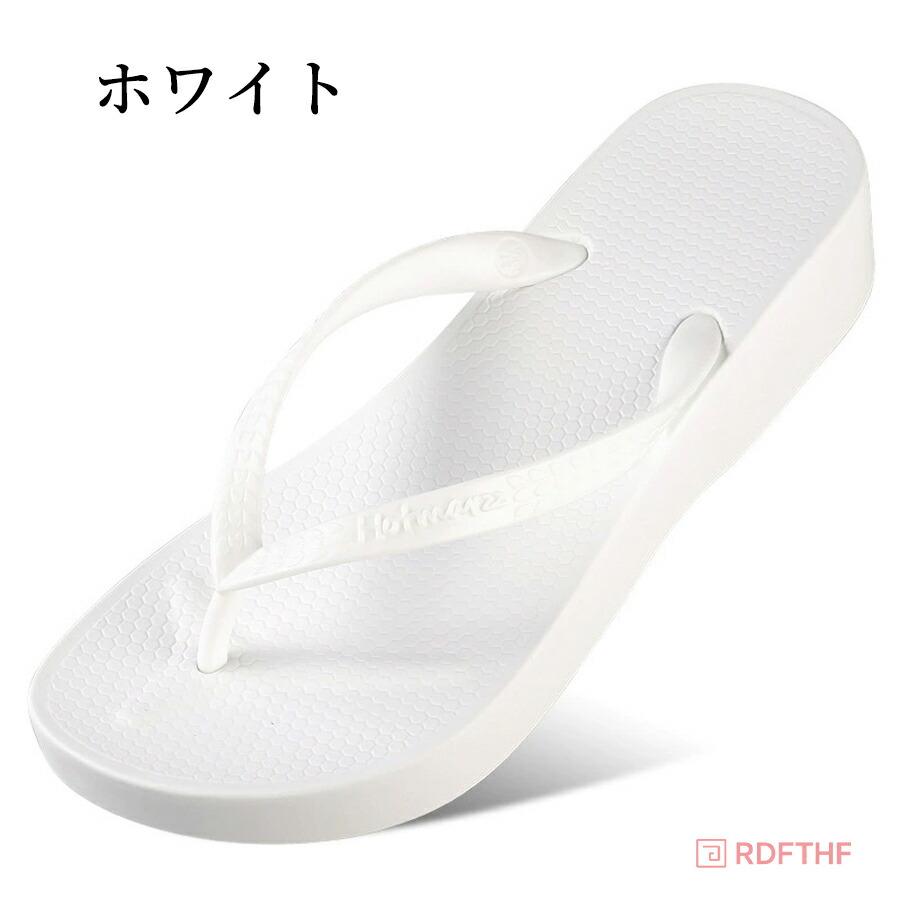 ビーチサンダル 痛くない 厚底 レディース 歩きやすい トングサンダル リカバリーサンダル 厚底サンダル 疲れない 滑らない 軽量 PVC ビーサン ベランダサンダル |  | 04