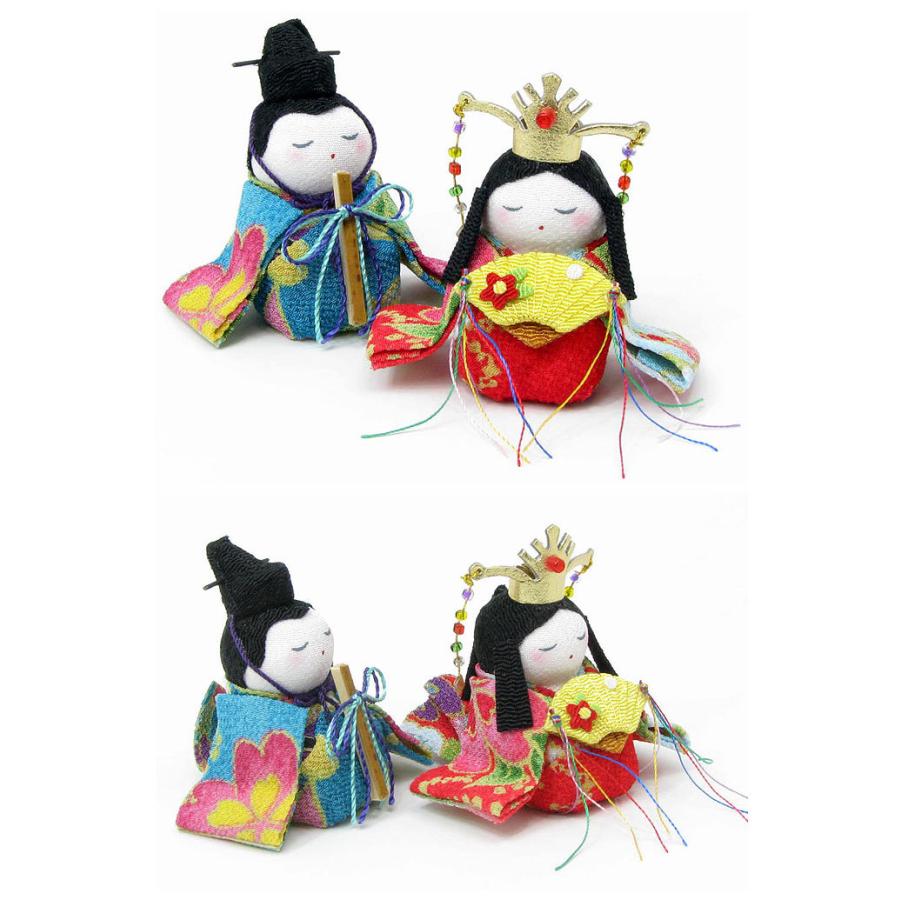 リュウコドウ（龍虎堂）　卓上ミニ輪飾り わらべ雛　【雛人形/ひな人形】 | リュウコドウ | 02