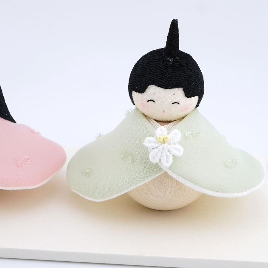 リュウコドウ（龍虎堂）Fiwari Hina ナチュラル　和雑貨/雛人形/ひな人形/雛祭り/お雛様/コンパクト/置物/ちりめん/親王飾り | リュウコドウ | 03