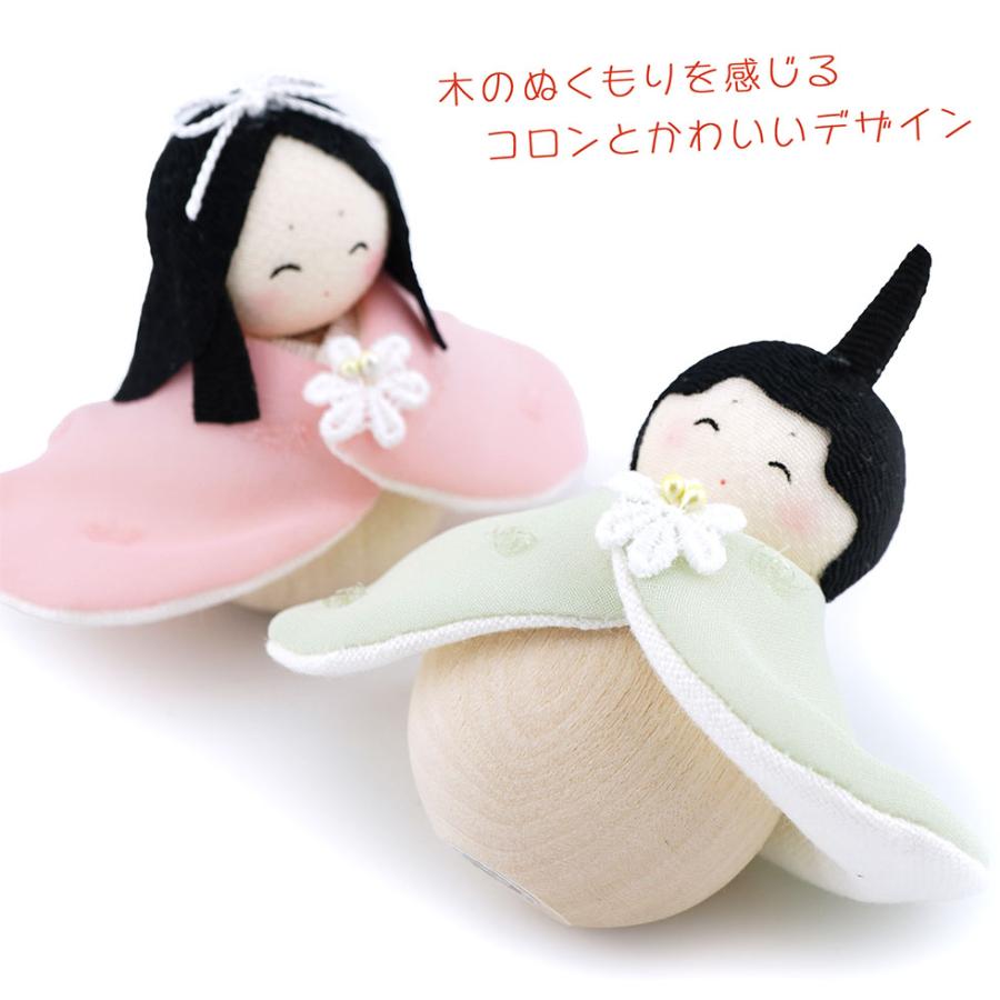 リュウコドウ（龍虎堂）Fiwari Hina ナチュラル　和雑貨/雛人形/ひな人形/雛祭り/お雛様/コンパクト/置物/ちりめん/親王飾り | リュウコドウ | 04