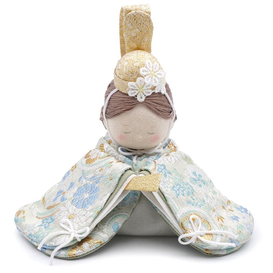 リュウコドウ（龍虎堂）夢羽（ゆめは）雛こはる 雪洞付きセット　和雑貨/雛人形/ひな人形/雛祭り/お雛様/コンパクト/置物/ちりめん/親王飾り | リュウコドウ | 05