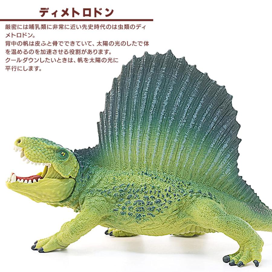 shieich シュライヒ 恐竜 ディメトロドン（グリーン） フィギュア 15011 |  | 02