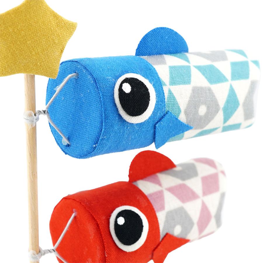 リュウコドウ（龍虎堂） koti（コティ）スタンド鯉のぼり ３匹 和雑貨/コンパクト/置物/ちりめん/子供の日/日本のお土産で喜ばれるもの | リュウコドウ | 03