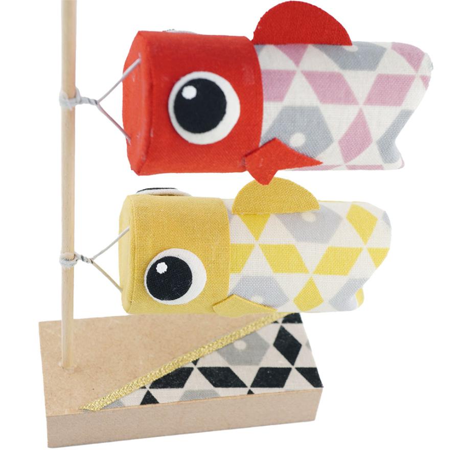 リュウコドウ（龍虎堂） koti（コティ）スタンド鯉のぼり ３匹 和雑貨/コンパクト/置物/ちりめん/子供の日/日本のお土産で喜ばれるもの | リュウコドウ | 04