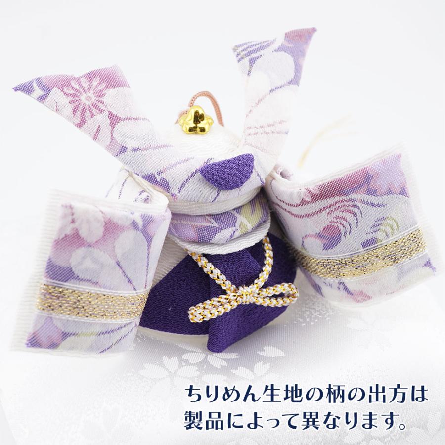 リュウコドウ（龍虎堂） 透彩 兜飾り（小）ゆかり 和雑貨/端午の節句/五月人形/兜/コンパクト/置物/ちりめん/子供の日/日本のお土産で喜ばれるもの | リュウコドウ | 04