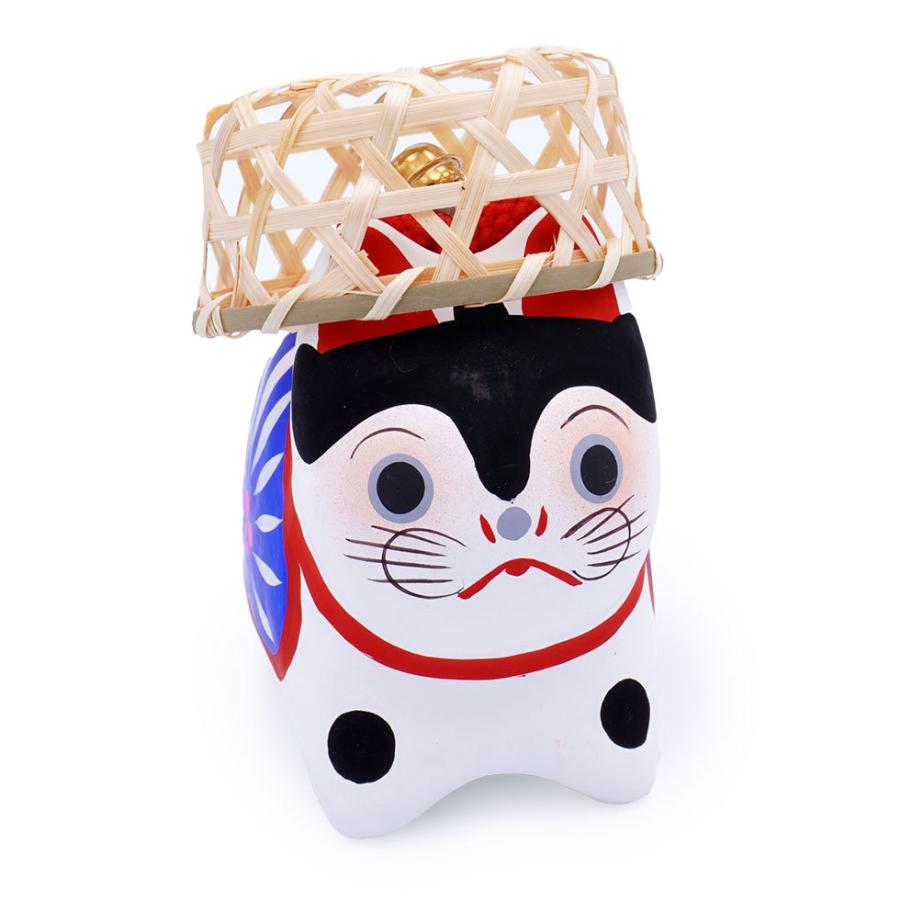 野沢民芸 ザルかぶり犬（小）24-161 張り子 初宮参り お宮参り 御守 魔除け 安産祈願 成長祈願 縁起物 |  | 01