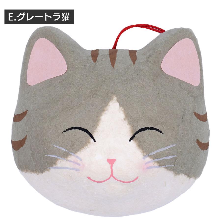 リュウコドウ（龍虎堂）猫のおかおマグネット（大）　和雑貨/コンパクト/壁飾り/ちぎり和紙/日本製/京都 | リュウコドウ | 06