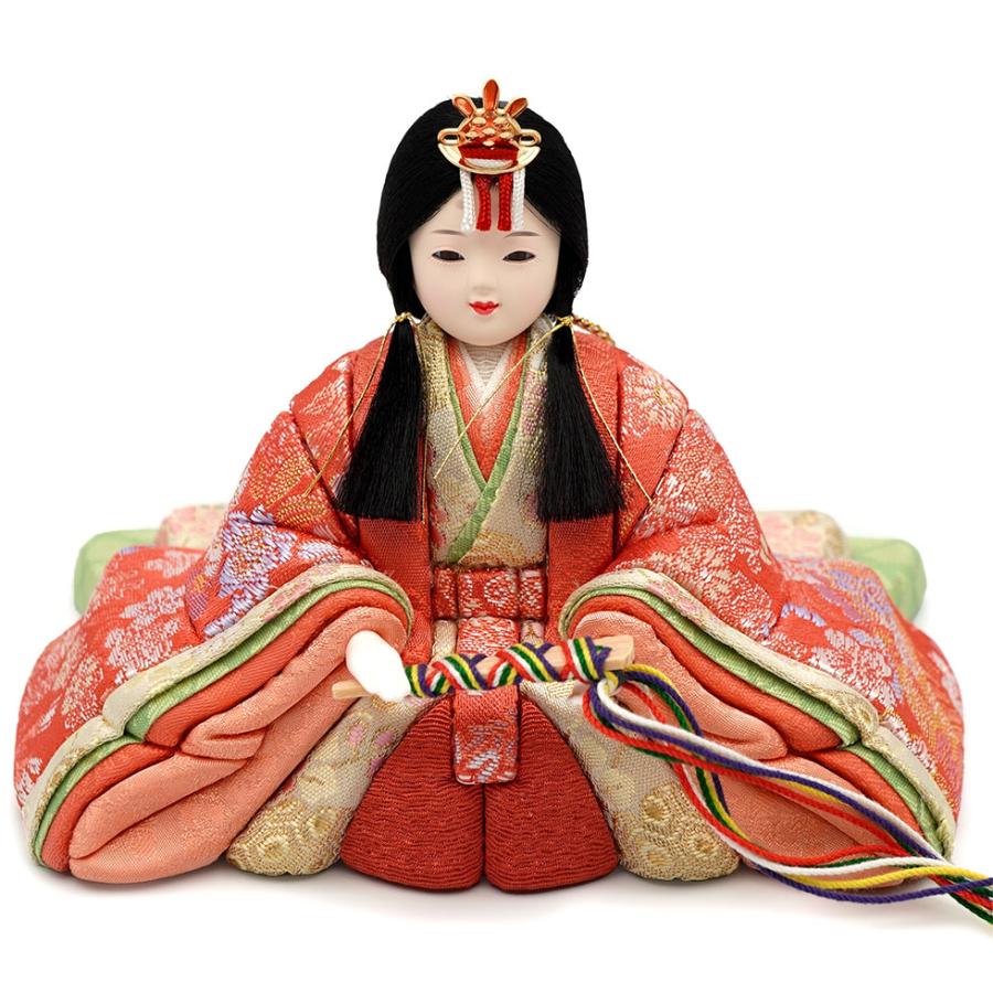 久月作 ほのかシリーズ 祥恵 木目込み親王飾り　雛人形/ひな人形/雛祭り/おひなさま/節句/コンパクト/女の子/人形の久月 | 久月 | 05