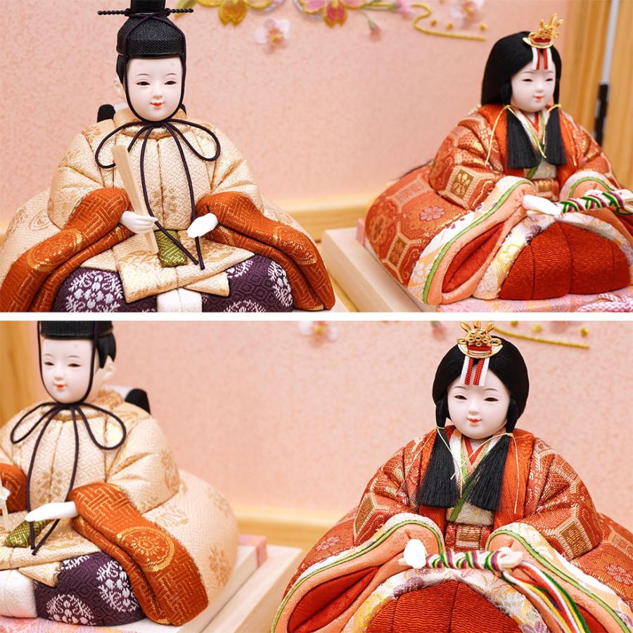 久月作 ほのかシリーズ 彩乃C 木目込み収納台飾り　雛人形/ひな人形/雛祭り/おひなさま/節句/コンパクト/女の子/人形の久月 | 久月 | 03