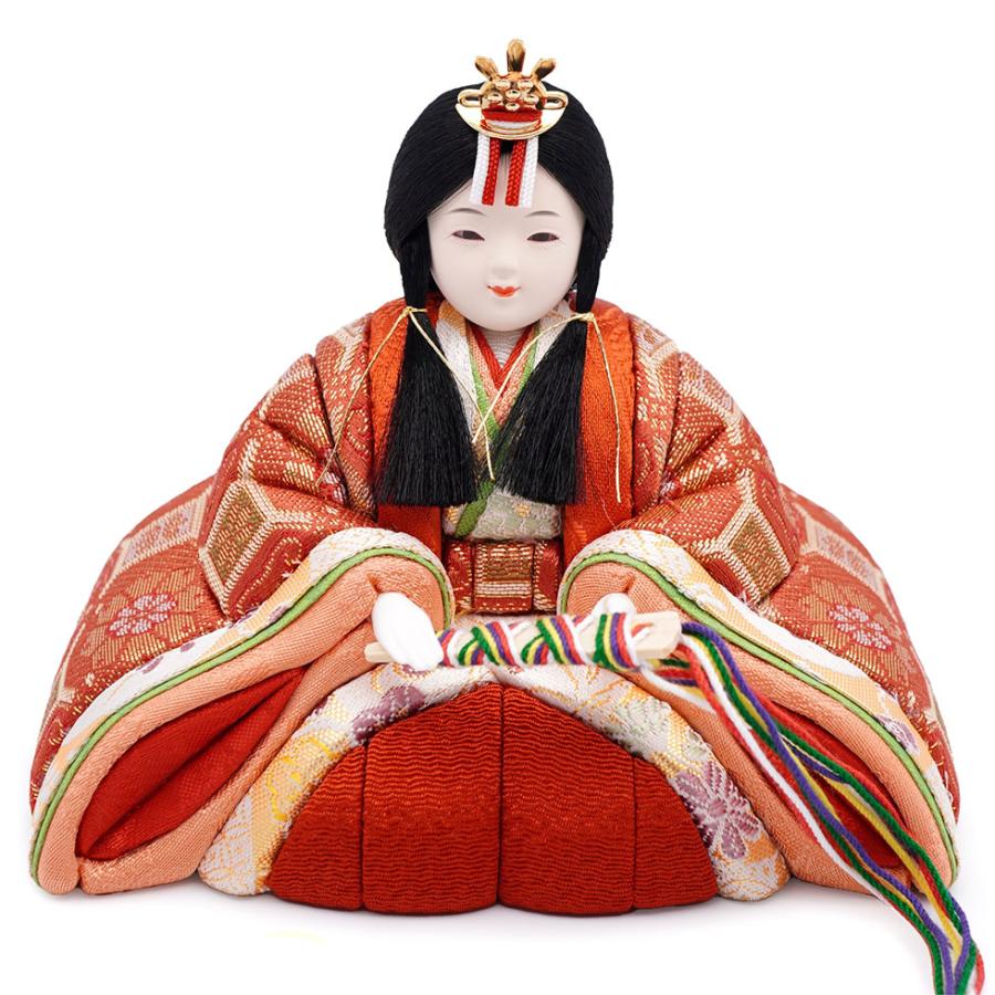 久月作 ほのかシリーズ 彩乃C 木目込み収納台飾り　雛人形/ひな人形/雛祭り/おひなさま/節句/コンパクト/女の子/人形の久月 | 久月 | 05