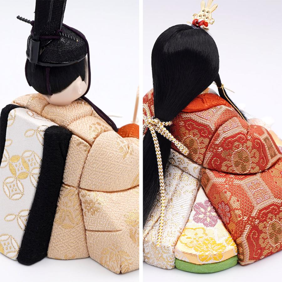 久月作 ほのかシリーズ 彩乃C 木目込み収納台飾り　雛人形/ひな人形/雛祭り/おひなさま/節句/コンパクト/女の子/人形の久月 | 久月 | 07