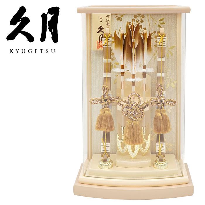 久月 【送料無料】久月作 破魔弓飾り 8号 伊織 アクリルケース入り