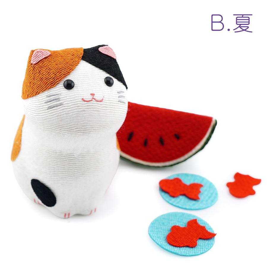 リュウコドウ（龍虎堂）みけの季節巡り　和雑貨/コンパクト/ちりめん/日本製/京都 | リュウコドウ | 03