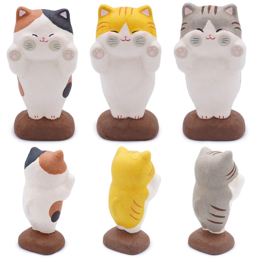 リュウコドウ（龍虎堂）ちぎり和紙 ぺったり猫　和雑貨/コンパクト/ちぎり和紙/日本製/京都 | リュウコドウ | 06