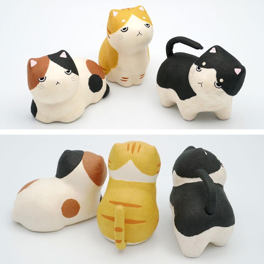 リュウコドウ（龍虎堂）ちぎり和紙 ボス猫（中）　和雑貨/コンパクト/ちぎり和紙/日本製/京都 | リュウコドウ | 05