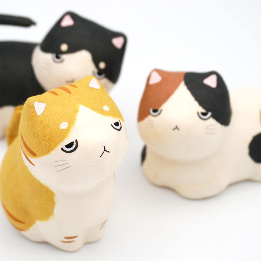 リュウコドウ（龍虎堂）ちぎり和紙 ボス猫（中）　和雑貨/コンパクト/ちぎり和紙/日本製/京都 | リュウコドウ | 08