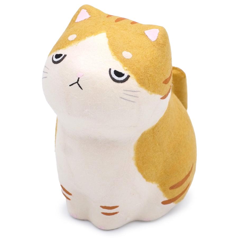 リュウコドウ（龍虎堂）ちぎり和紙 ボス猫（中）　和雑貨/コンパクト/ちぎり和紙/日本製/京都 | リュウコドウ | 02