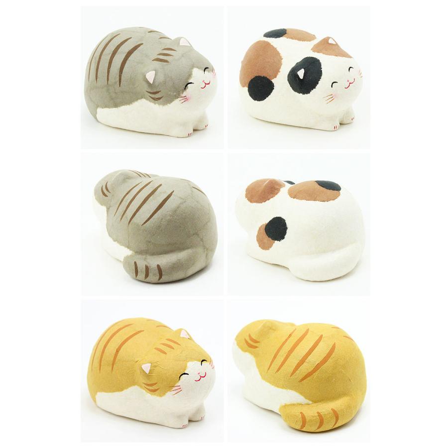 リュウコドウ（龍虎堂） ちぎり和紙 にっこり丸猫 6-826 | リュウコドウ | 02